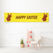 Happy Paaster Bunny Custom Banner (Insitu)