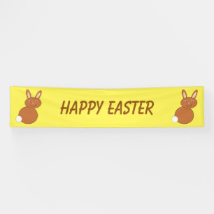 Happy Paaster Bunny Custom Banner