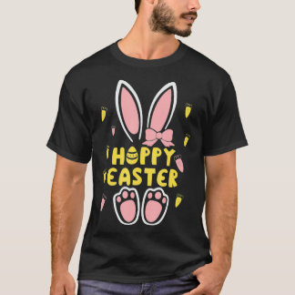 Happy paaster Bunny Ears Clothes for Women East Ma T-shirt