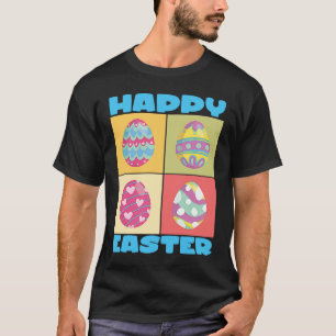 Happy Paaster Bunny Ears Eggs Rabbit Celebrate Egg T-shirt