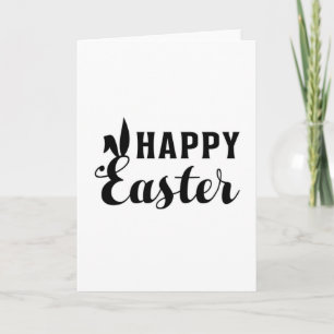 Happy Paaster Bunny Easter Cute Egg Funny Gift Ide Kaart