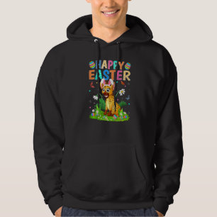 Happy Paaster Bunny Egg Funny Hyena Paaszondag Hoodie
