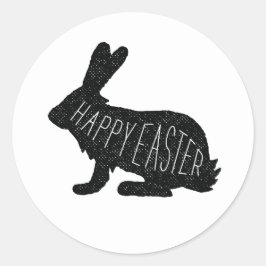 Happy Paaster Bunny Favor Stickers