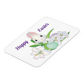 Happy Paaster Bunny Flexible Magnet Magneet (Linkerzijde)