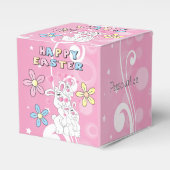 Happy Paaster Bunny Fun Favor Box Bedankdoosjes (Voorkant Zijde)