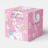 Happy Paaster Bunny Fun Favor Box Bedankdoosjes (Achterkant)