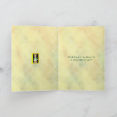 Happy Paaster Bunny Girl Wenskaart Feestdagen Kaart (Binnen)