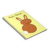 Happy Paaster Bunny  laptop Notitieboek (Rechterzijde)