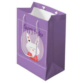 Happy Paaster Bunny Medium Gift Bag Medium Cadeauzakje