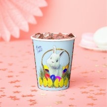 Happy Paaster Bunny Paper cup