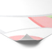 Happy Paaster Bunny-Poster Poster (Hoek)