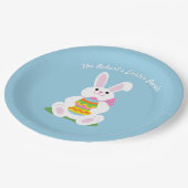 Happy Paaster Bunny ~ Specialized Papieren Bordje (Gekanteld)