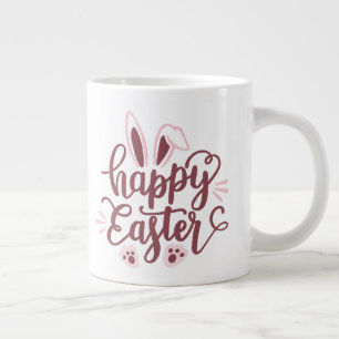 Happy Paaster Bunny Two-Tone Grote Koffiekop