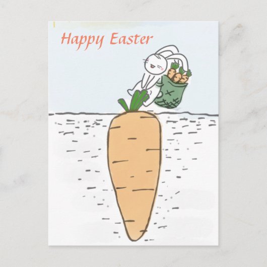 Happy Paaster Card Briefkaart (Voorkant)