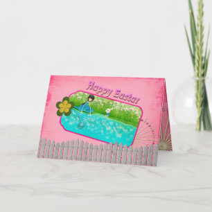 Happy Paaster Card Feestdagen Kaart