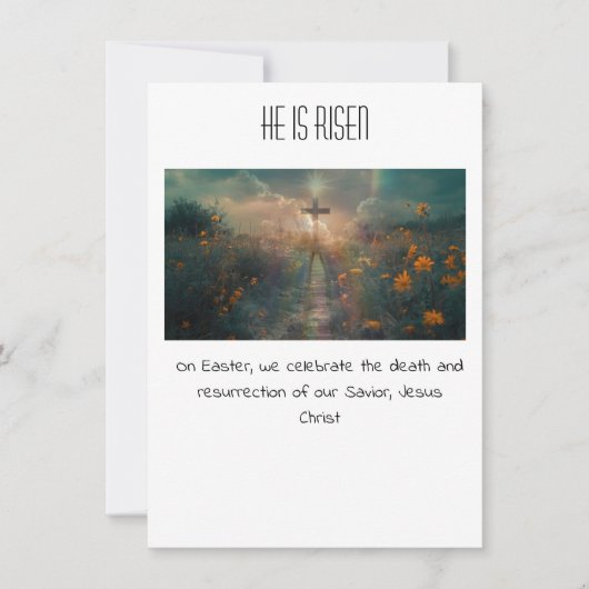 Happy Paaster Card Feestdagenkaart (Voorkant)