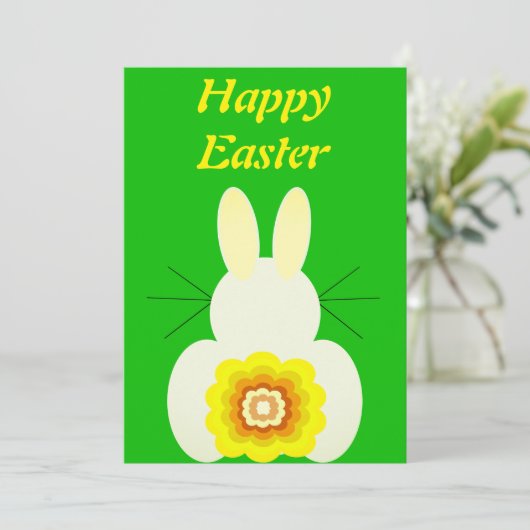 Happy Paaster Card Feestdagenkaart (Staand voorkant)