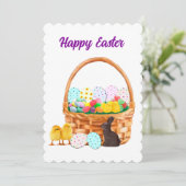 Happy Paaster Card Kaart (Staand voorkant)