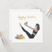 Happy Paaster Card Kaart (Voorkant / Achterkant in situ)