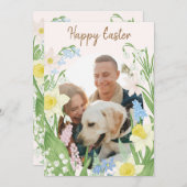 Happy Paaster Card Kaart (Voorkant / Achterkant)