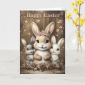 Happy Paaster Card Kaart (Gele Bloem)