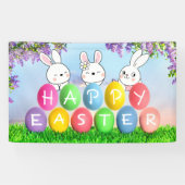 Happy Paaster Egg Hunt paashpartij Spandoek (Horizontaal)