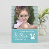 Happy Paaster-fotokaart Kaart (Staand voorkant)