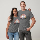Happy Paaster Leopard Rainbow Cute Bunny Tail East T-shirt (Unisex)