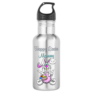 Happy paaster mammie Roestvrijstalen flesje Waterfles