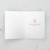 Happy Paaster Pastel Egg Wenskaart Kaart (Binnen)