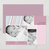 Happy Paaster Photo Collage Card Feestdagenkaart (Voorkant / Achterkant)