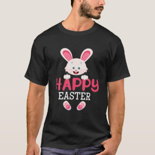 Happy Paaster Rabbit Egg Funny Bunny Paasdag T-shirt