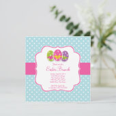 Happy Pach Brunch Dinner Party Uitnodiging (Staand voorkant)