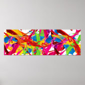 Happy Paint Splatter Poster (Voorkant)