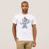 Happy paint spray t-shirt (Voorkant volledig)