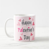 Happy Palentine's Day Valentijnsdag Coffee Mok (Links)