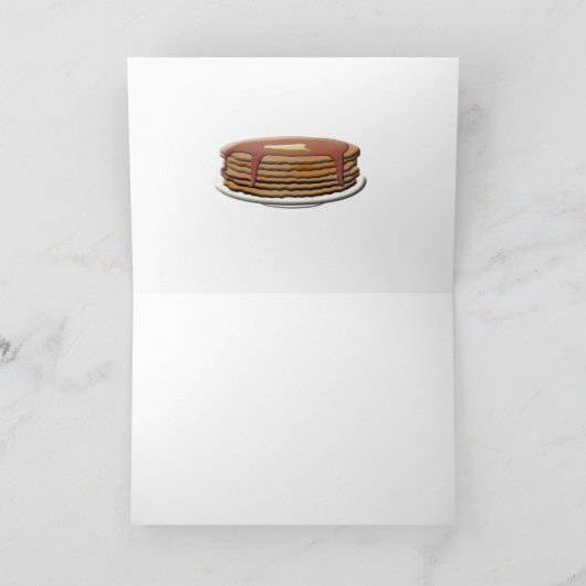Happy Pancake Day Kaart (Binnen)
