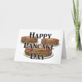 Happy Pancake Day Kaart (Voorkant)