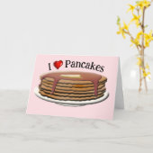 Happy Pancake Day Kaart (Gele Bloem)