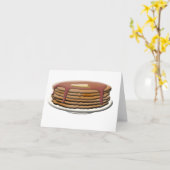 Happy Pancake Day Kaart (Gele Bloem)