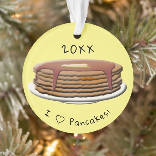 Happy Pancake Day Ornament (Boom)