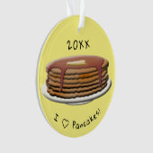Happy Pancake Day Ornament (voorkant)