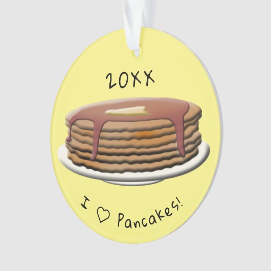 Happy Pancake Day Ornament (voorkant)