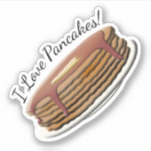 Happy Pancake Day Sticker (Voorkant)