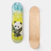 Happy Panda Custom Pro Signature Slider Board Skateboard (Voorkant)