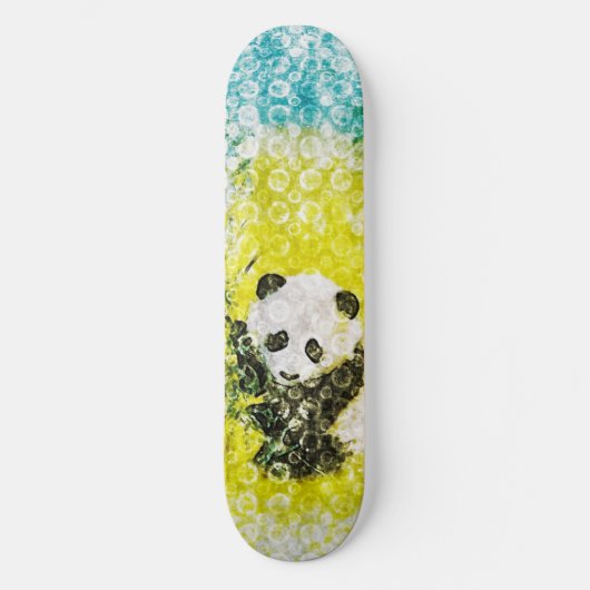 Happy Panda Custom Pro Signature Slider Board Skateboard (Voorkant)
