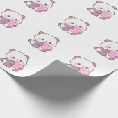 Happy Panda Design | Positieve Lieve Vibes Cadeaupapier (Hoek)