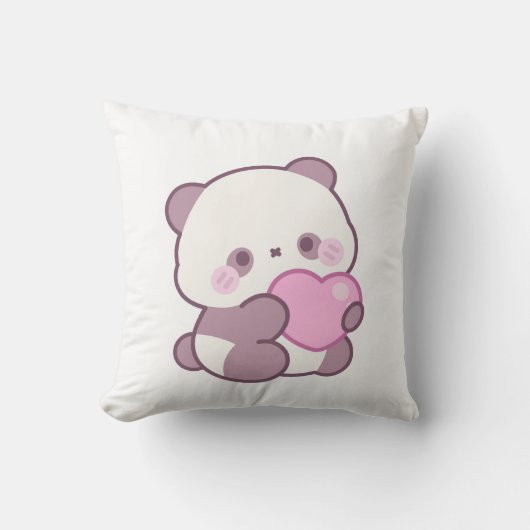 Happy Panda Design | Positieve Lieve Vibes Kussen (Voorkant)