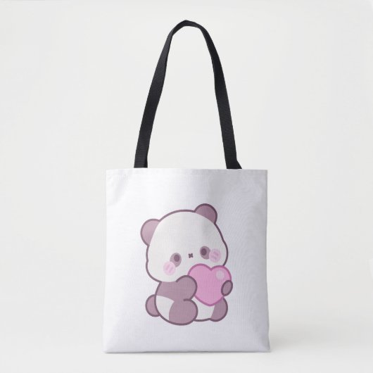 Happy Panda Design | Positieve Lieve Vibes Tote Bag (Voorkant)