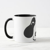 Happy Panda Face Mok (Links)